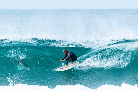 Tom Curren surfing for Rip Curl